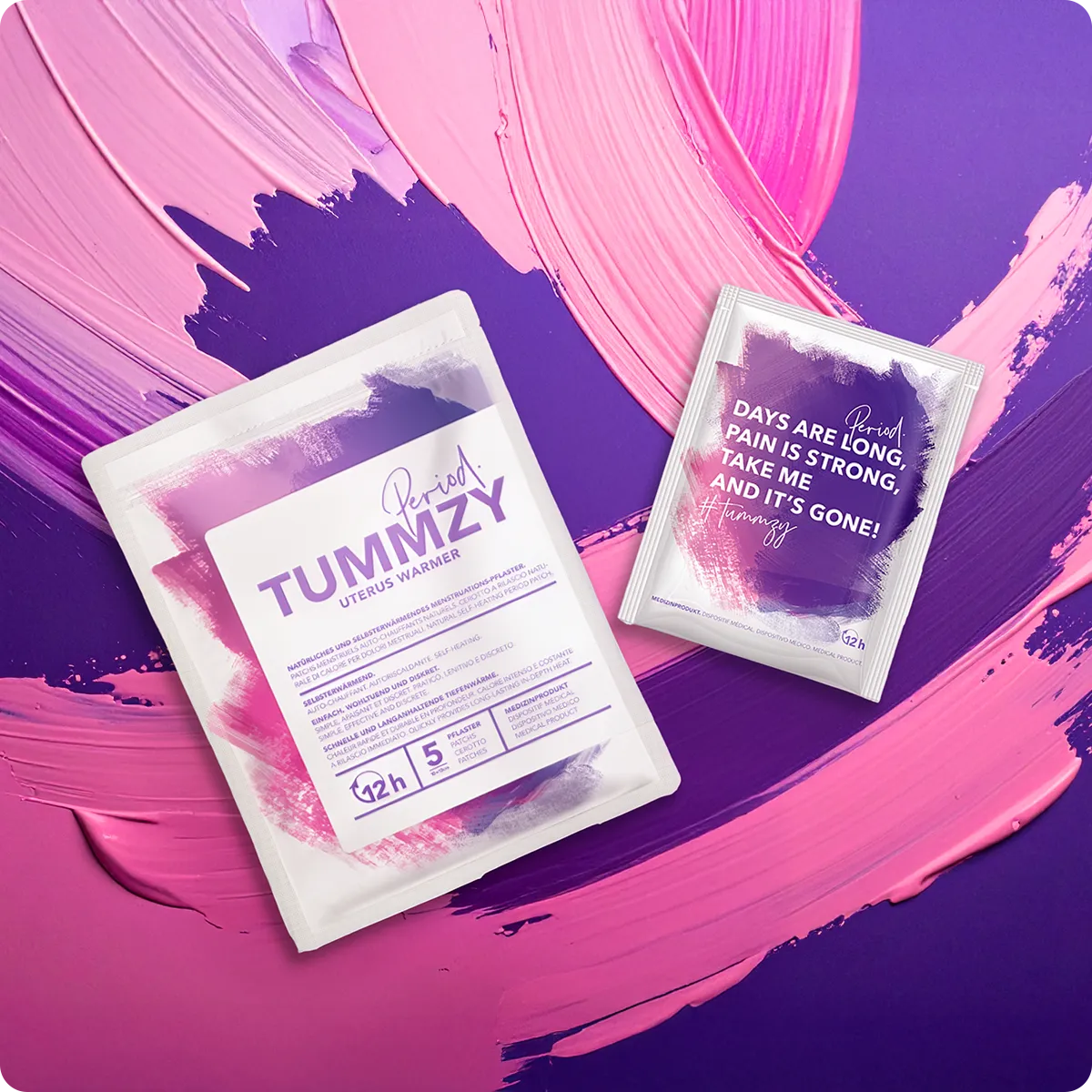 TUMMZY - Menstruationspflaster & Uterus Warmer