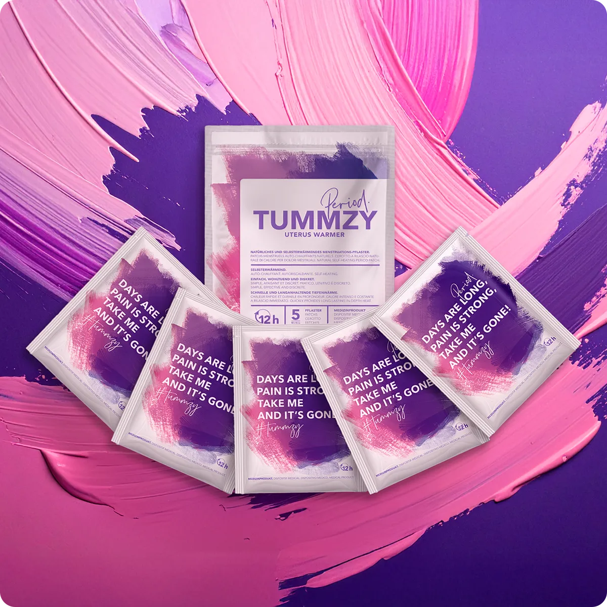 TUMMZY - Menstruationspflaster & Uterus Warmer