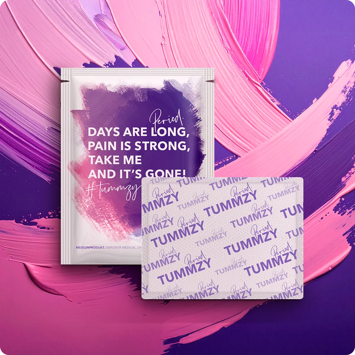 TUMMZY - Menstruationspflaster & Uterus Warmer